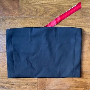 NWT Left on Friday Tubular Crop Top, Black, size Medium